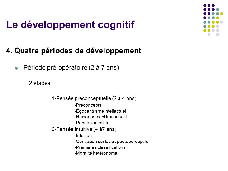 Troisi me module Le d veloppement cognitif ppt video online